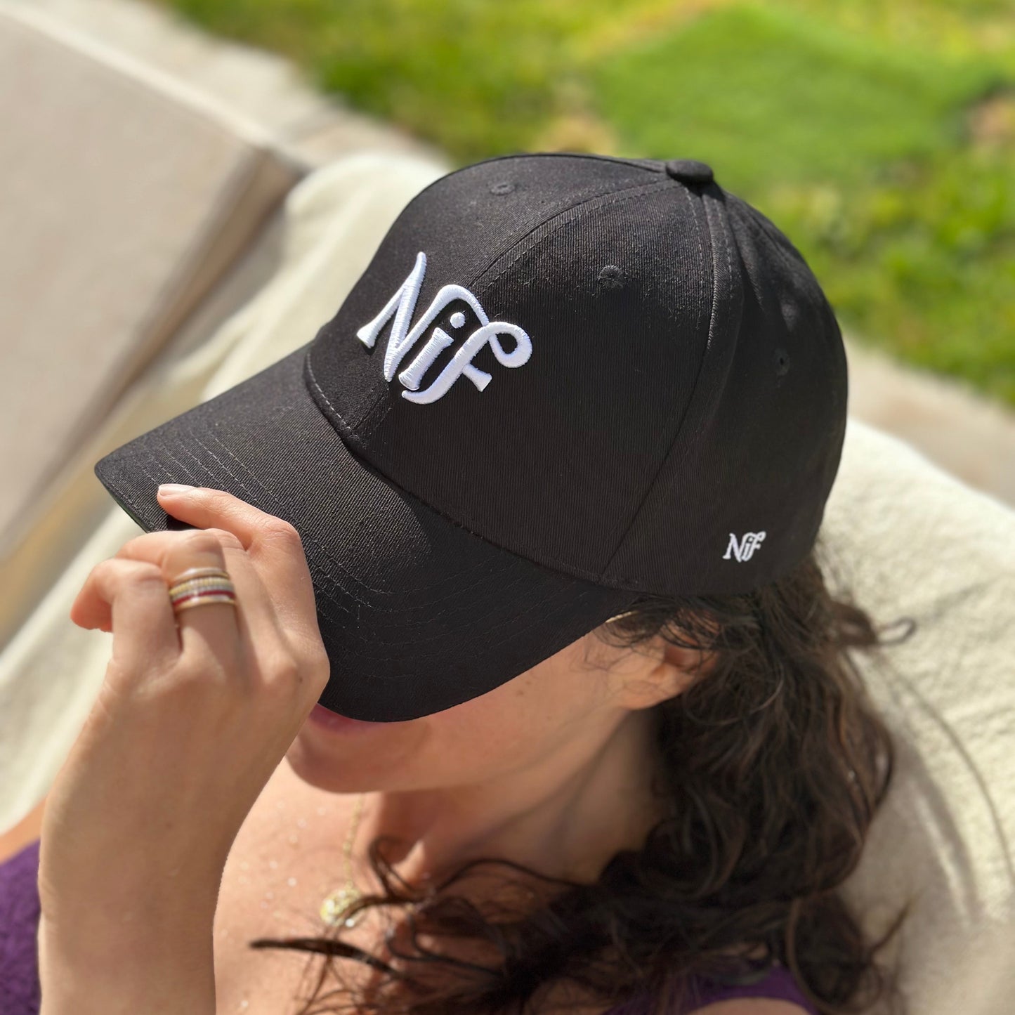 Casquette Nif Noir & Blanc