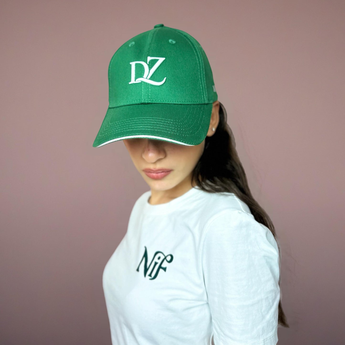 Casquette DZ Vert & Blanc